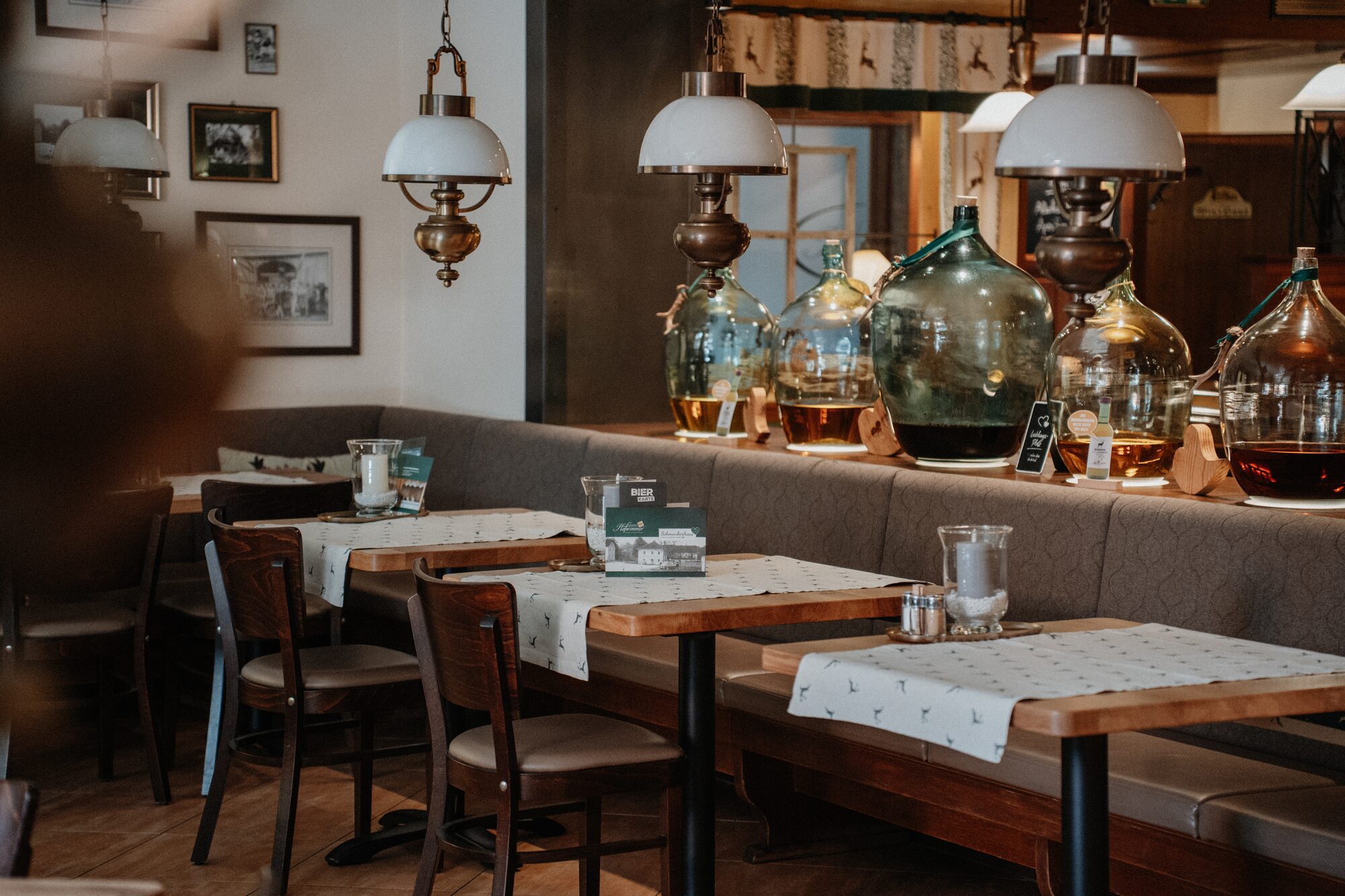 Gastraum im Gasthaus Hofwimmer